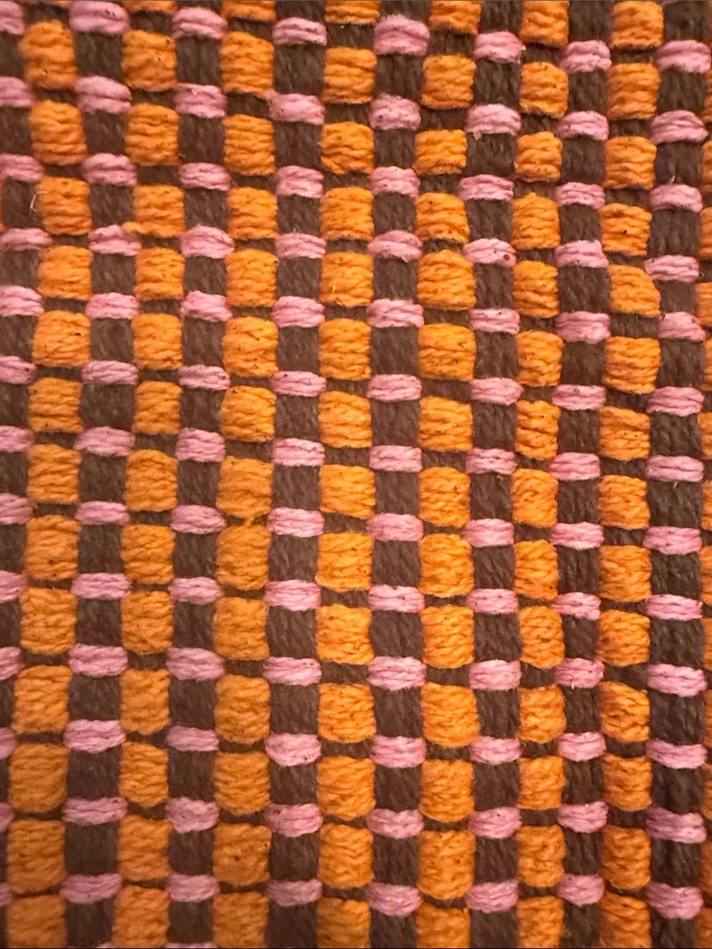 Nwot IKEA Vagomrade 80x150cm (2’7”x4’x11”) rug pink/orange/brown